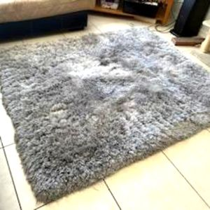 Loloi shags area rug platinum 5' x 7'-6" floor model Alluaq-01IV005076